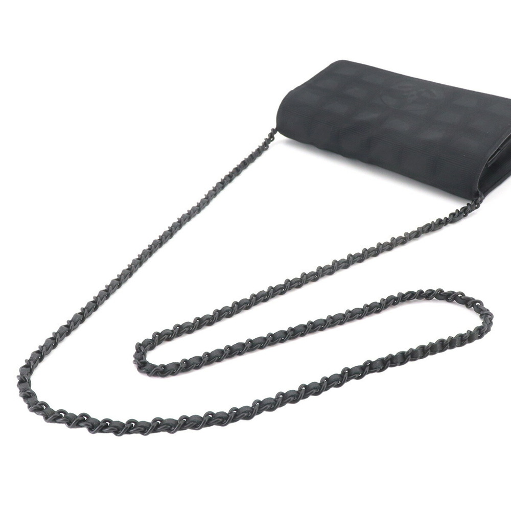 CHANEL Authentic Black Leather Wallet - Picture 6 of 10